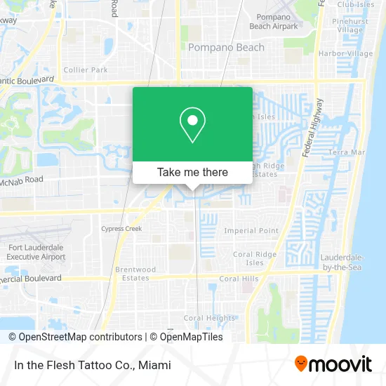 In the Flesh Tattoo Co. map