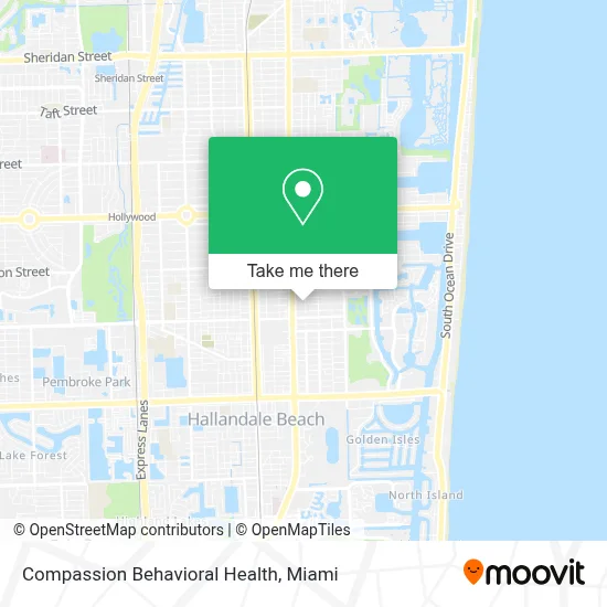 Compassion Behavioral Health map
