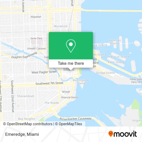 Emeredge map