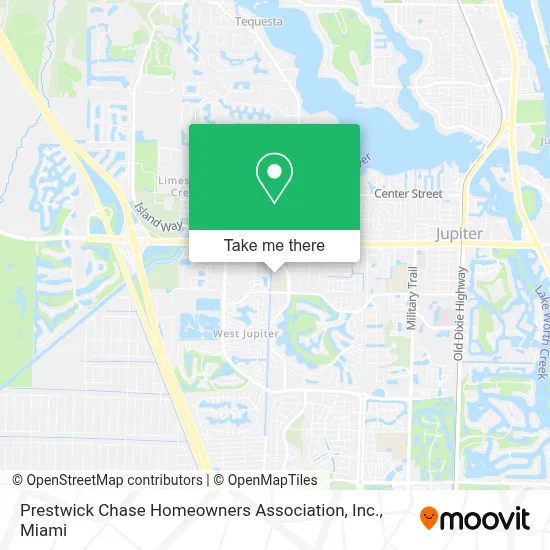 Prestwick Chase Homeowners Association, Inc. map