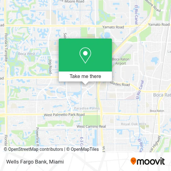Wells Fargo Bank map