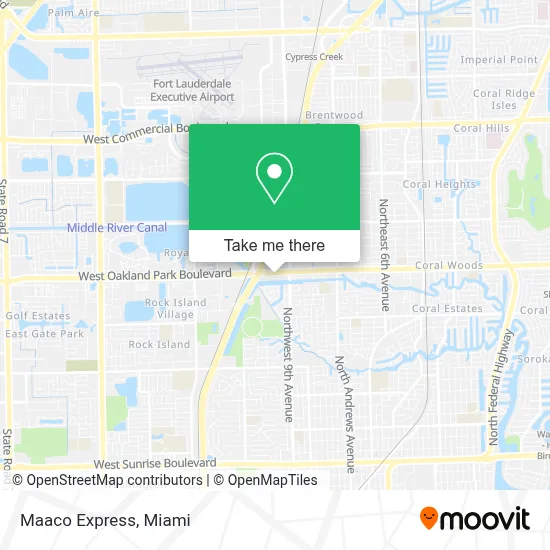 Maaco Express map