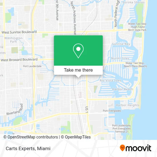 Carts Experts map