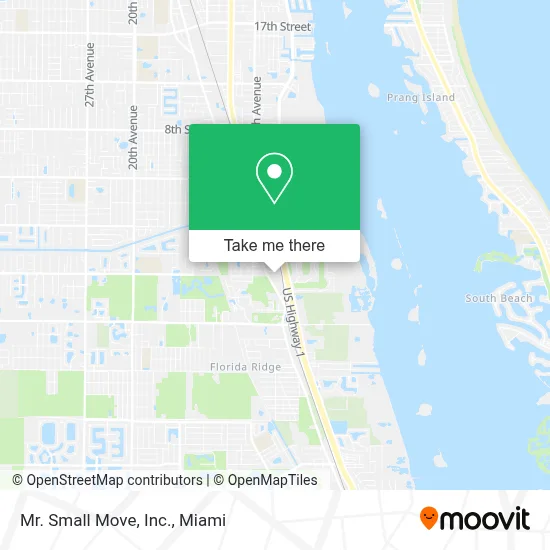 Mr. Small Move, Inc. map
