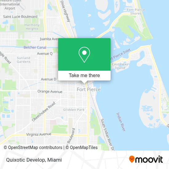 Quixotic Develop map