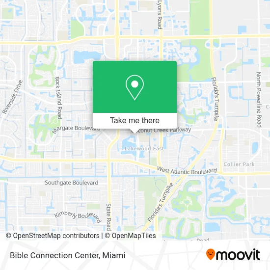 Bible Connection Center map