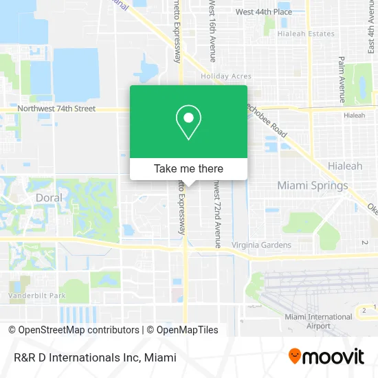 R&R D Internationals Inc map