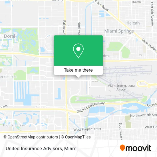 United Insurance Advisors map