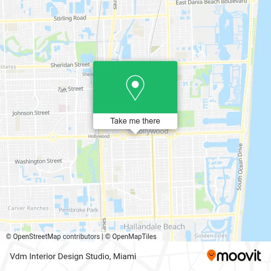 Vdm Interior Design Studio map