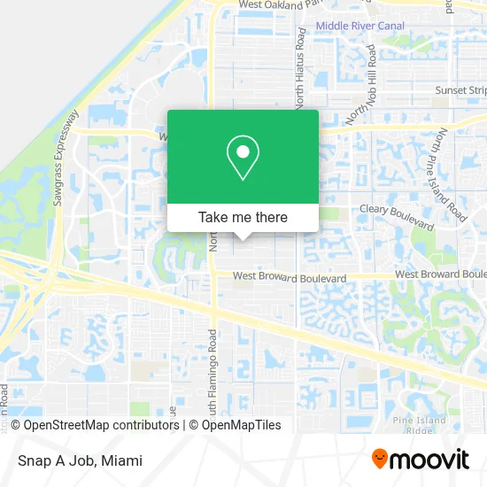 Snap A Job map