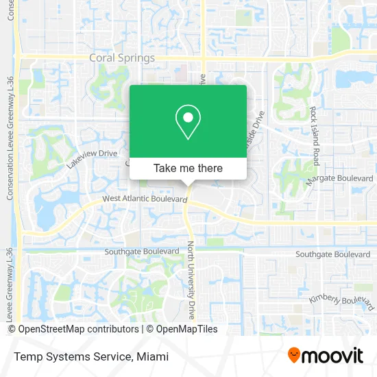 Temp Systems Service map