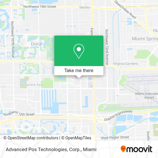 Advanced Pos Technologies, Corp. map