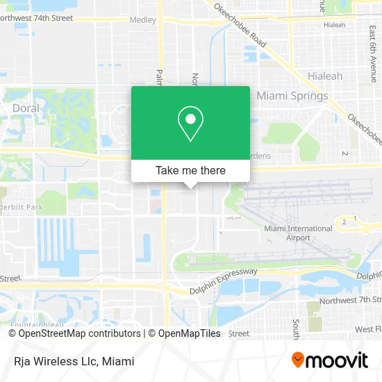 Rja Wireless Llc map