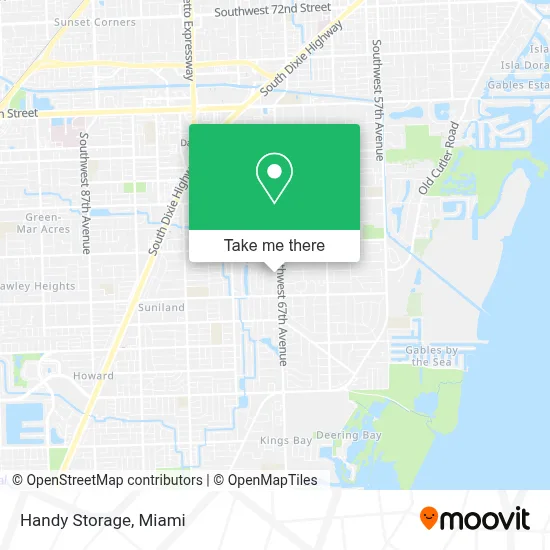 Handy Storage map