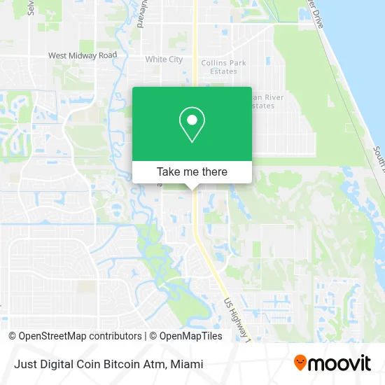 Just Digital Coin Bitcoin Atm map
