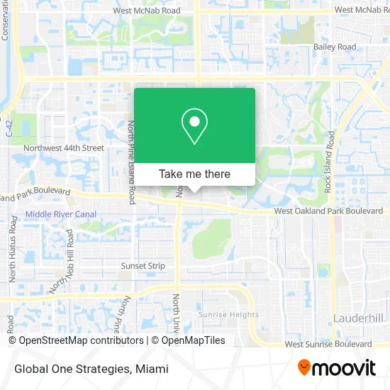 Global One Strategies map