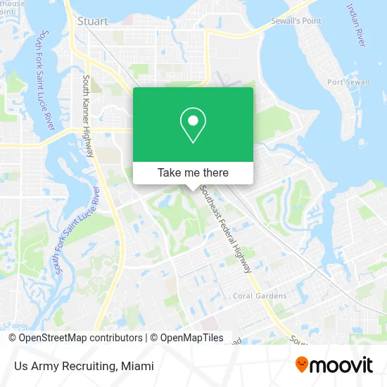 Us Army Recruiting map