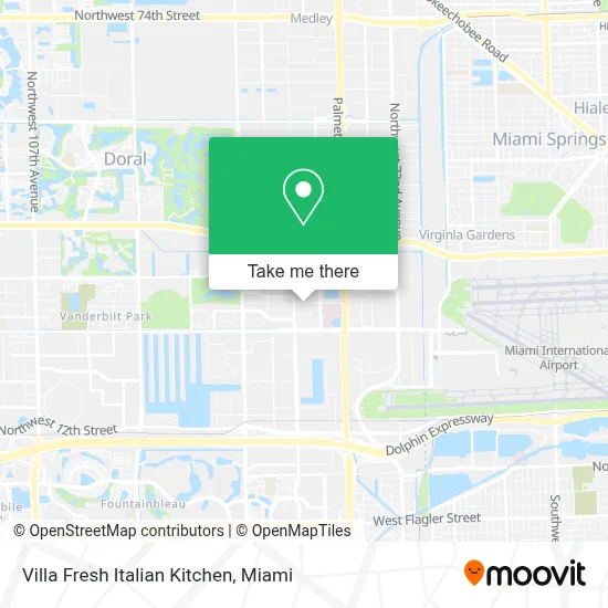 Villa Fresh Italian Kitchen map