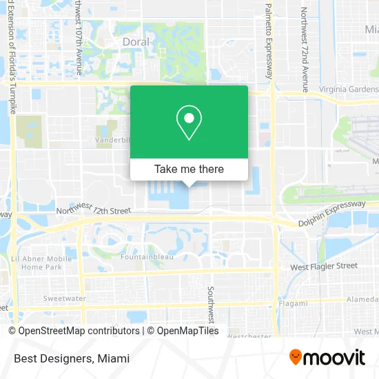 Best Designers map