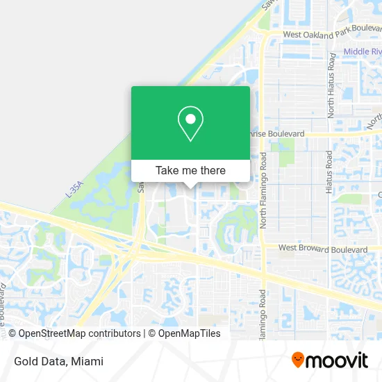 Gold Data map