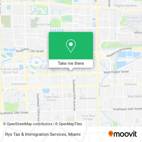 Rys Tax & Immigration Services map