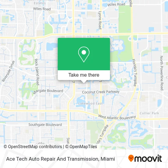 Ace Tech Auto Repair And Transmission map