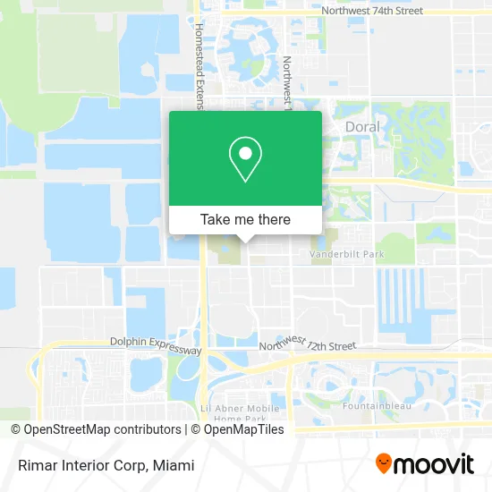 Rimar Interior Corp map