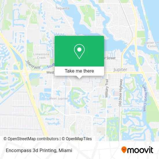 Encompass 3d Printing map
