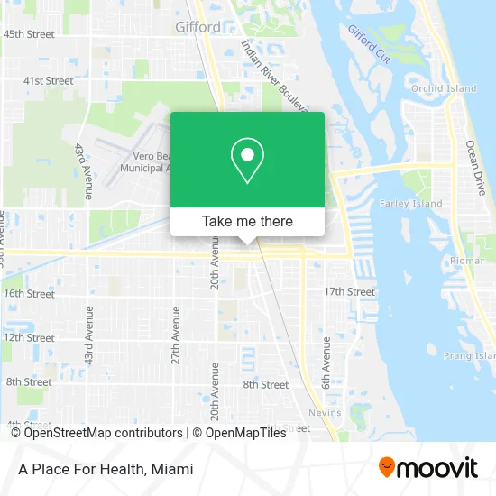 A Place For Health map