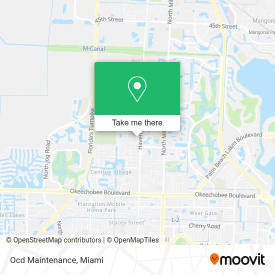 Ocd  Maintenance map