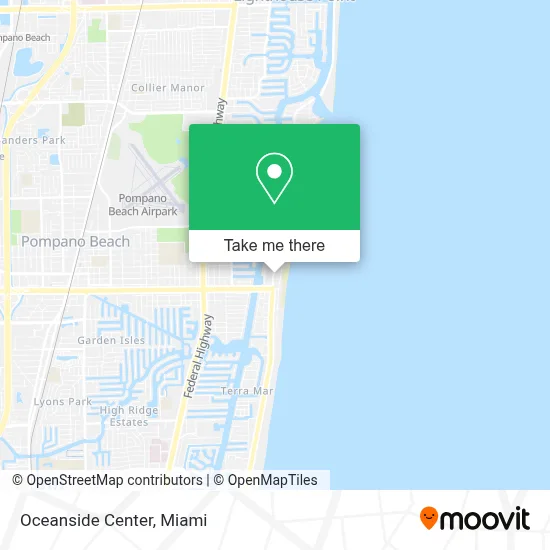 Oceanside Center map