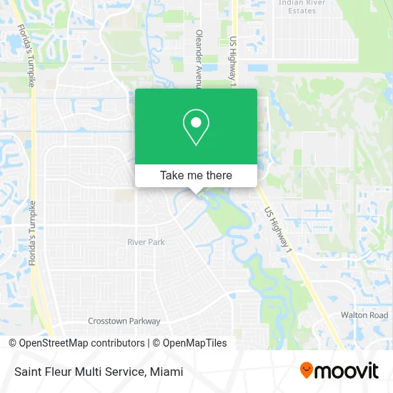 Saint Fleur Multi Service map