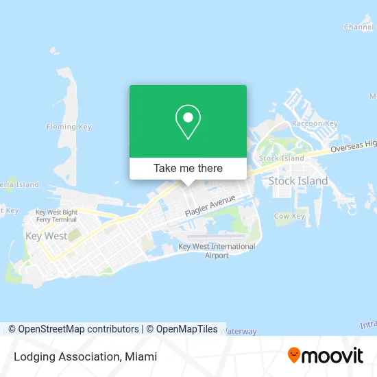 Lodging Association map