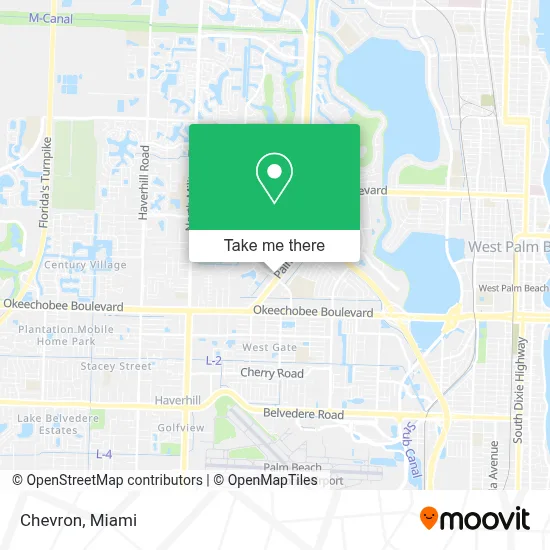 Chevron map