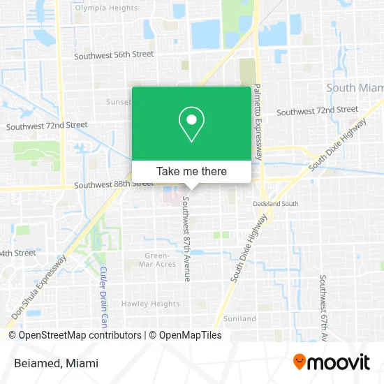 Beiamed map