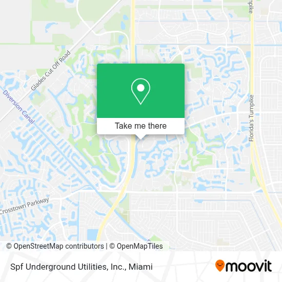 Spf Underground Utilities, Inc. map