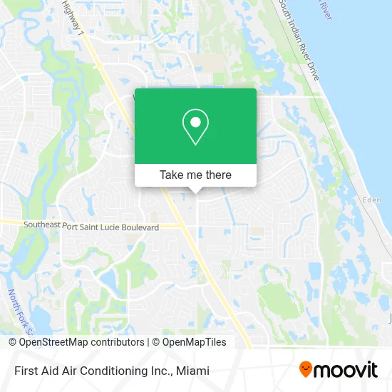 First Aid Air Conditioning Inc. map