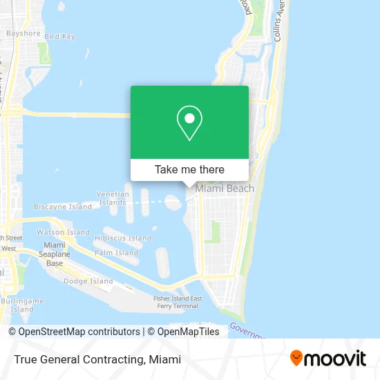 True General Contracting map