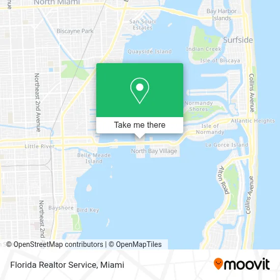 Florida Realtor Service map