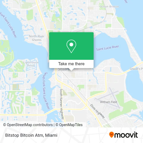 Bitstop Bitcoin Atm map