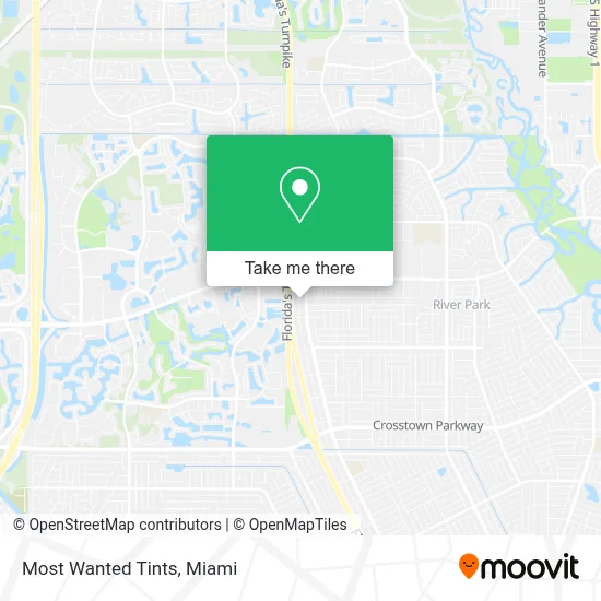 Most Wanted Tints map