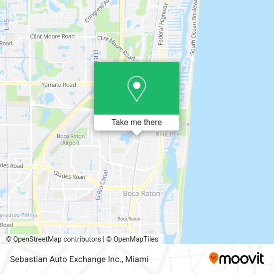 Sebastian Auto Exchange Inc. map