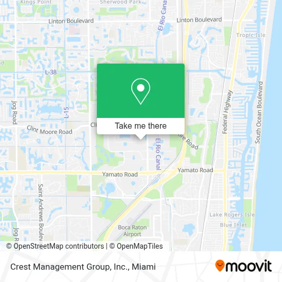 Crest Management Group, Inc. map