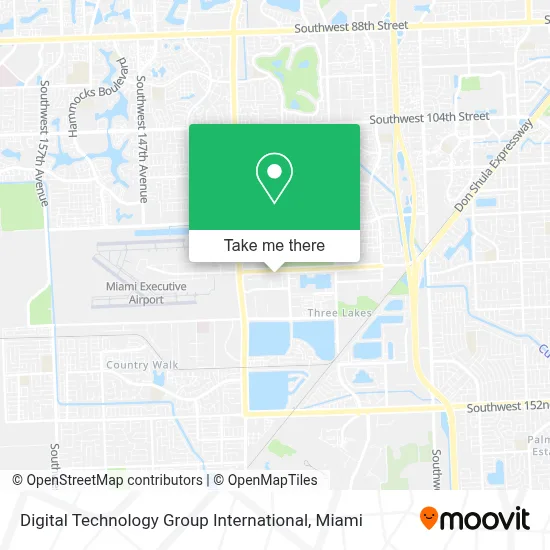 Digital Technology Group International map