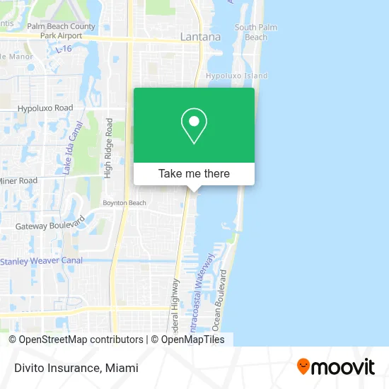 Divito Insurance map