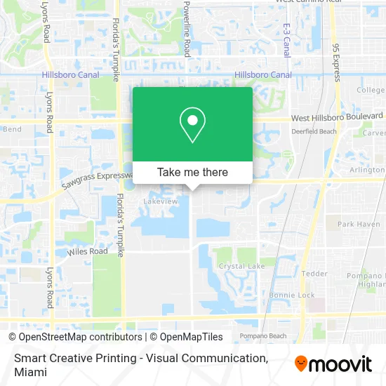 Smart Creative Printing - Visual Communication map