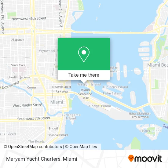Maryam Yacht Charters map