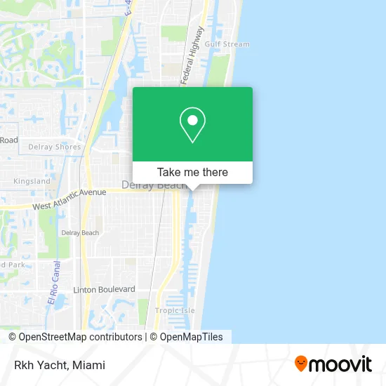 Rkh Yacht map