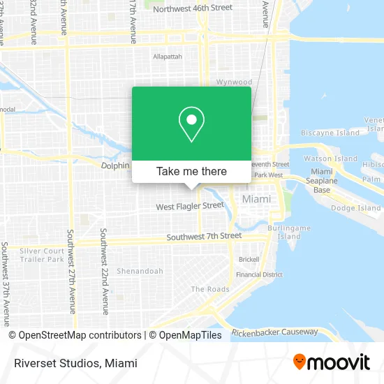 Riverset Studios map