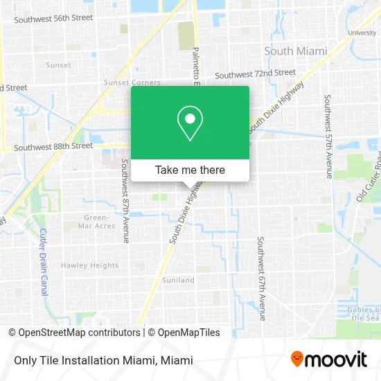 Only Tile Installation Miami map